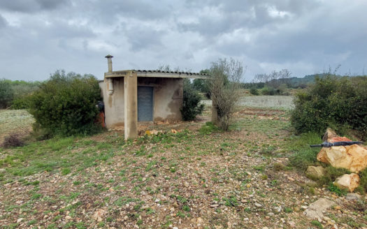 A piece of land with a shelter (664)