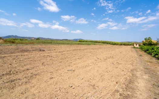 Irrigated land with a small building to restore (107)