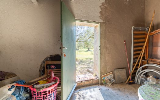 Flat olive grove property with beautiful views (340)