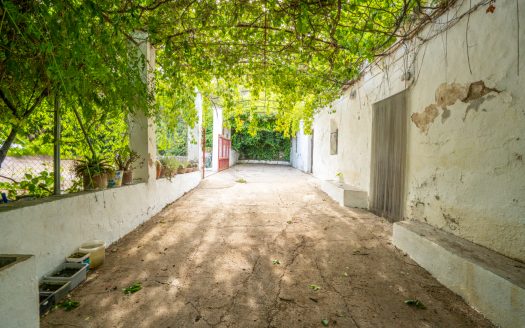 Large farmhouse to renovate next to the road (391)